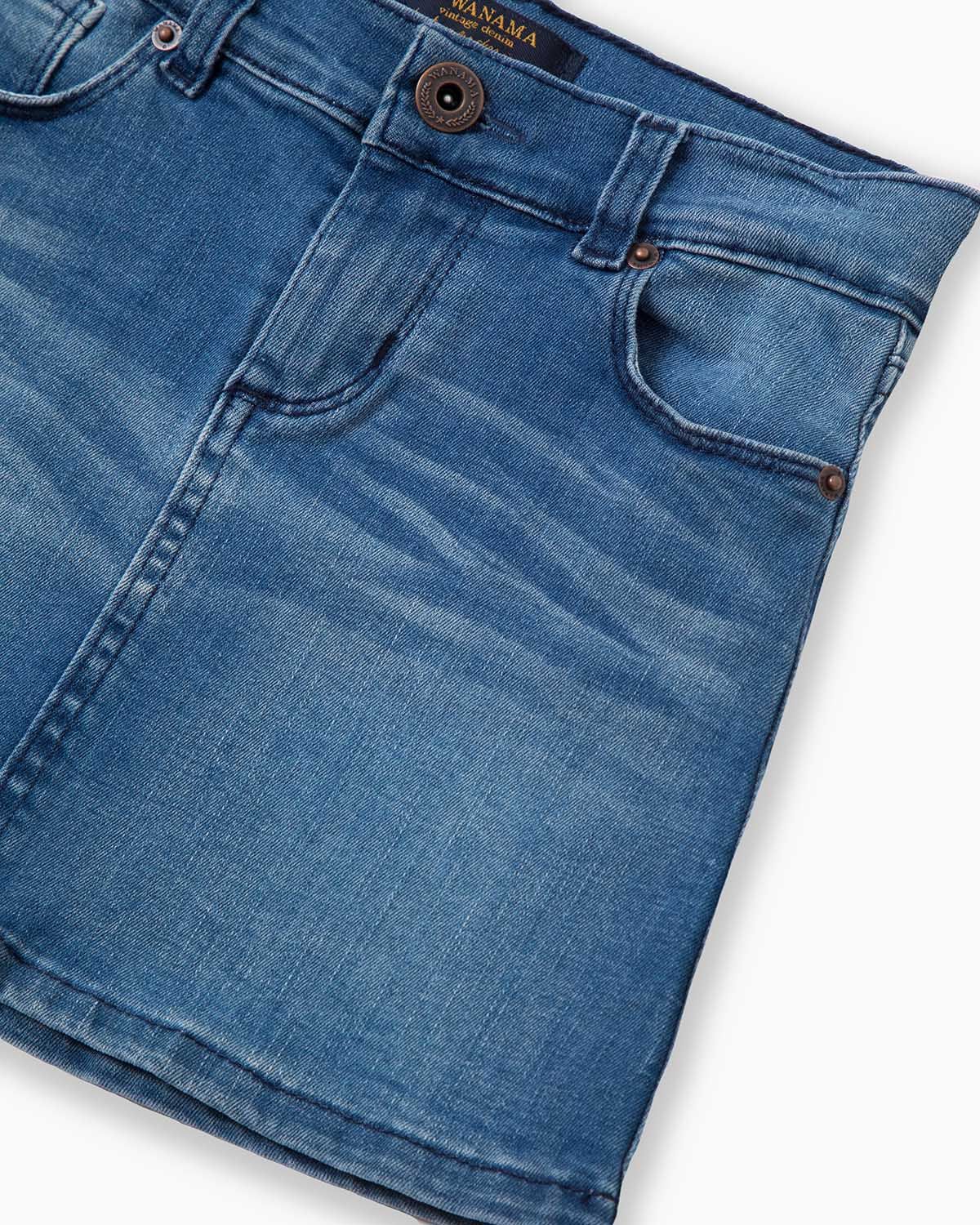 Mini Denim Basic Niña