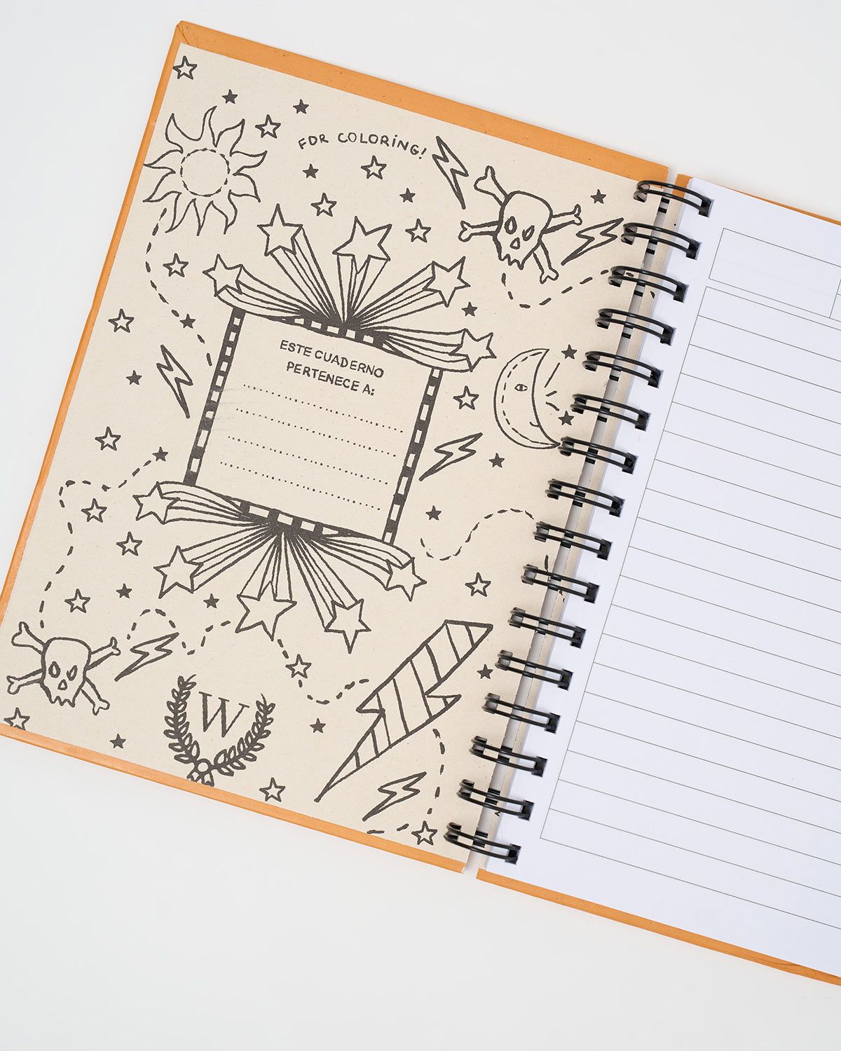 Cuaderno Flowerland Unisex