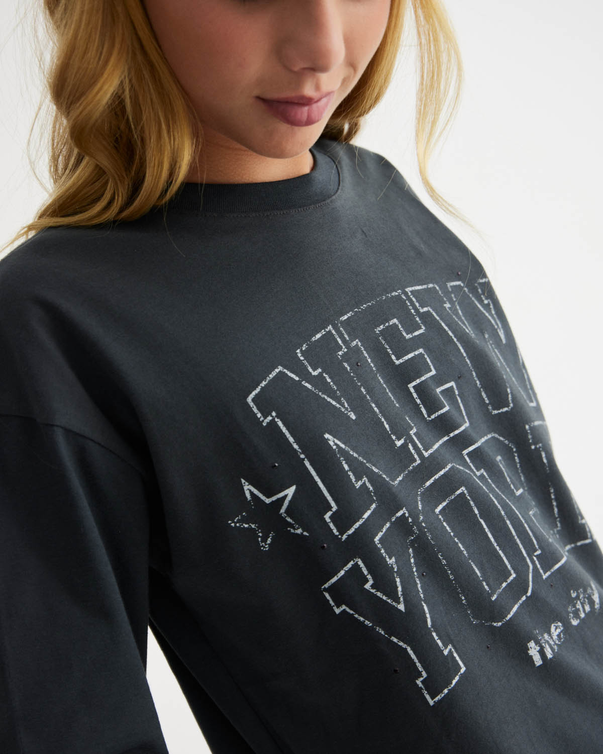 Remera New York Niña