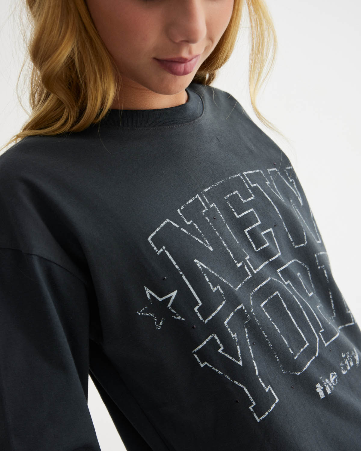 Remera New York Niña